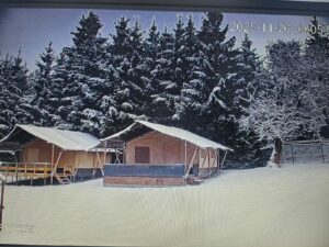 Camping de Bongerd in de winter